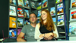 Deutsche Sex Stars DP Blonde Tits Cock Tease