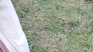 Wife Goes to the Park Without Panties to Show off!