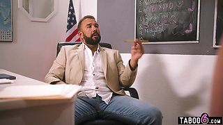 Teacher pounds 2 teens in his classroom