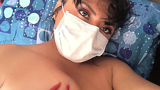 Beautiful Busty Student Gets Herself Aroused Fantasizing About Having Sex, She Rubs Her Clitoris and Moans Like a Slut