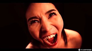 Blonde Vampire Nancy Ace Bites Hot Asian Lesbian - Hypnotic Pussy Eating & Femdom Trailer