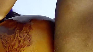 I Fuck Her on the Chair on Doggy Style and Cum Inside Her Pussy