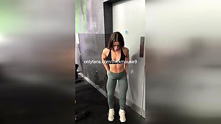 18yo Dance Cameltoe Fail: Virgin Hole Squirts Gape Live