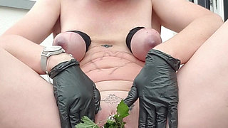 Nettle Games on the Genitals up to Squirting