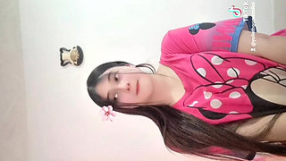 I watched her masturbate, then I approached her from behind and fucked her in the ass.