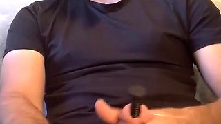 First time with needles through my dick head and massive cum explosion