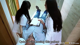 Doctors Adventures - Doctor Marta La Croft Administers Mouth to Cock Resuscitation