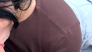 I Go with My Stepbrother to Spend the Day at the Beach and We End up Fucking Between the Rocks