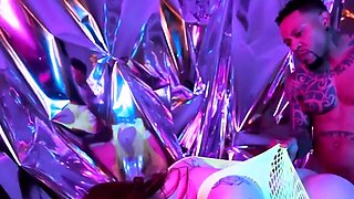 Busty Redhead Enjoys A Big Black Cock Pounding Her Big Ass