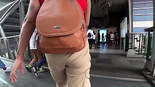 Horny Thai MILF picked up and hard fuck