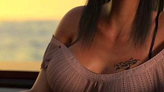 Dominos Beach 16 John First Date Fiona Boat Ocean Sunset Sfw