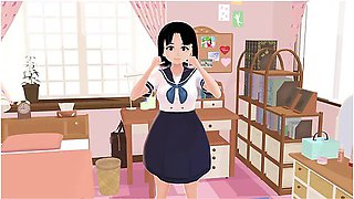 Car Toon And Hentai Anime - Mia Anime High Shool Girl Gravure In Her Rooms.a Sailor School Uniform