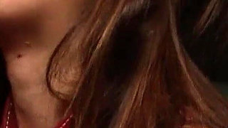 Uncensored Japan swinger party with horny hairy skinny teens