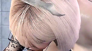 3D Huge Boobs Korean Slut Have a Hardcore Blowjob Sex