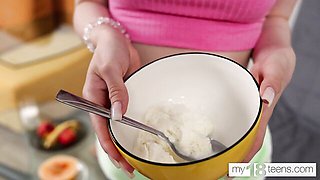 Consummate Dakota Doll and Dakota's brunette porn