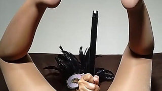 Horny Slut Can't Have Enough Dick Fucking Her Wet Pussy