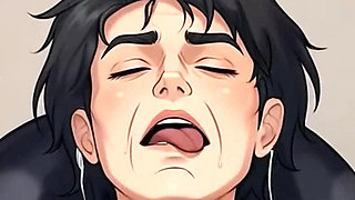 Waifu Secretary POV - Close-Up Nylon Teasing & Sneaky Cunnilingus Play Warm UP