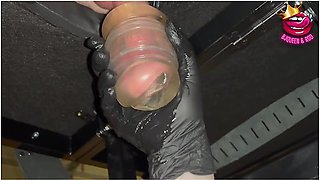 Femdom Milking Chair Ruined Orgasm Cumshots Compilation