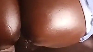 Busty and Oiled up MILF Takes on a Hot Stud and Gets Pounded Hard