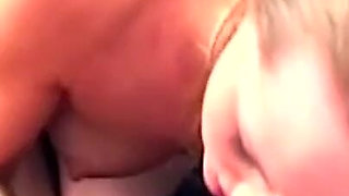 Blonde Mature Slut Fisted Deep While Sucking Throbbing Cock