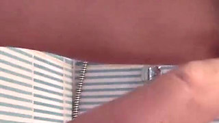 Hairy chick is squirting while her gf is fingering her pussy