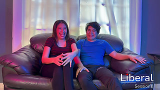 Couple of Friends Fulfill Their Fantasy of Having a Threesome