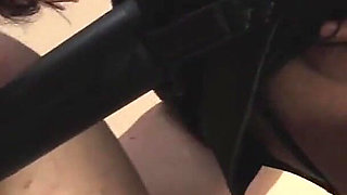 Fetish Kitties Scene-3_lesbian Orgy with Strapon Enjoying Together in Latex Lingerie