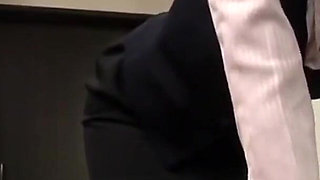 Office Temptation - the Pantyless Coworker Suddenly Undresses Right Before His Eyes - Part4