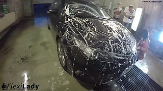 Contortion car wash