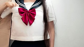 Small titted teen from EU masturbating