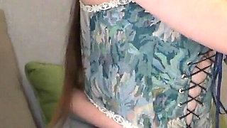 Amazingly Hot and Sexy Cute Beauty with All Natural Big Boobs and Big Ass in Leggings No Panties Takes All the Cum on Her Tits