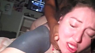 Chubby milf gets passionately fucked by hard BBC, after he taste her first POV