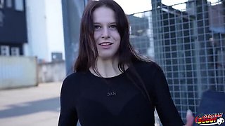 German Scout Casting: Peach Delina 18 Year Old Redhead Teen Fuck in 4K