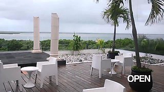 Lustful busty amateur babe flashing and public anal fucking