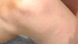 My Soft Soles Clean a Big Dick in the Bath