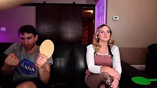 Double Facial Threesome: Blonde MILF and Teen's Wild Jack