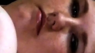 BBW GF Plays with Her Big Tits and Wet Pussy