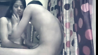 Desi girl called her home in the first time