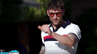 Passionate ffm group shares intense sensual cum swapping pleasure