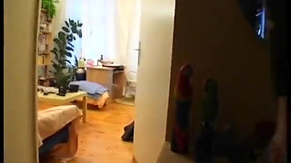 Blonde MILF slut riding dick