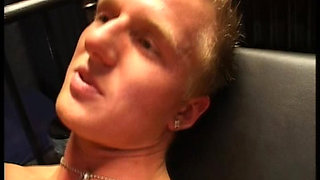 Latex German doll gets anally creampied after hard fuck