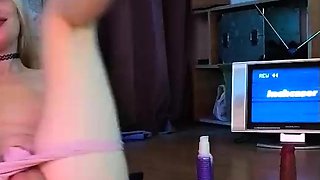 Dirty tranny webcam masturbation