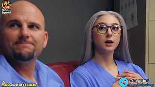 Enfermera Con Pechos Naturales Certificados Skylar Vox Sub Español - Blowjob