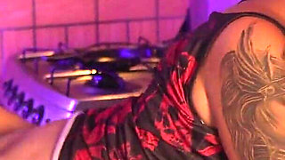 Fucking the Gothic Girl in the Kitchen