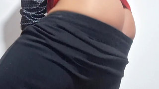 Spider Man Sweatshirt Jerk Off - Hot Guy Shows Off Big Hard Cock Sexy Tease