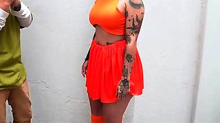Bilma, a nymphomaniac, guzzles CUM, likes hardcore