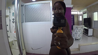 Fucking my stepbrother's girlfriend at his house