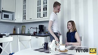 Student 18+ Likes The Way Teacher Sucks And Works Vaginal Muscles