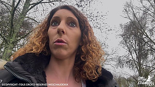 Hard Jogging, a Stranger Fucks Me During His Sport in the Forest