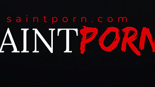 Brunette and Red Headed Lesbians Eat Shaved Pussy in a Store